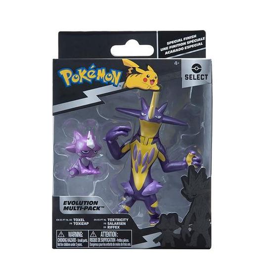 Imagem de Multipack Pokemon Select Toxel &amp Toxtricity Evolution