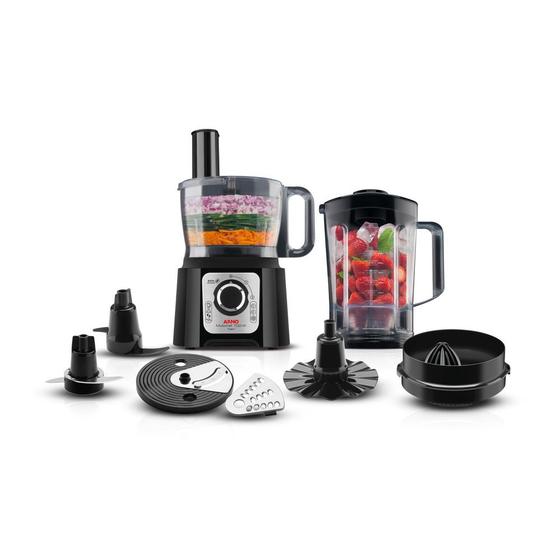 Multiprocessador de Alimentos Arno Multichef 7 em 1 700W e Jarra de 3,1L de capacidade MP70 220v Menor preço em Multiprocessador de Alimentos Arno Multichef 7 em 1 700W e Jarra de 3,1L de capacidade MP70 220v