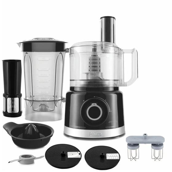 Multiprocessador Philco Pmp1550p Pro Turbo 6 Em 1 900w 110v Menor preço em Multiprocessador Philco Pmp1550p Pro Turbo 6 Em 1 900w 110v