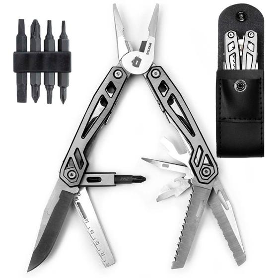 Imagem de Multitool Nordic Alicate Tático Aço Inoxidável 420 Invictus