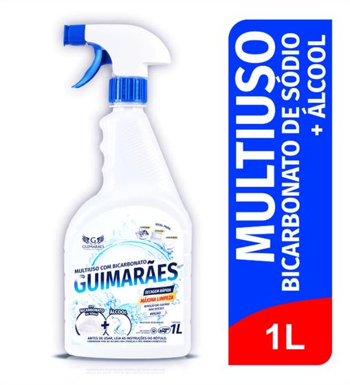 Imagem de Multiuso com Bicarbonato + Álcool 1L com gatilho - GUIMARÃES