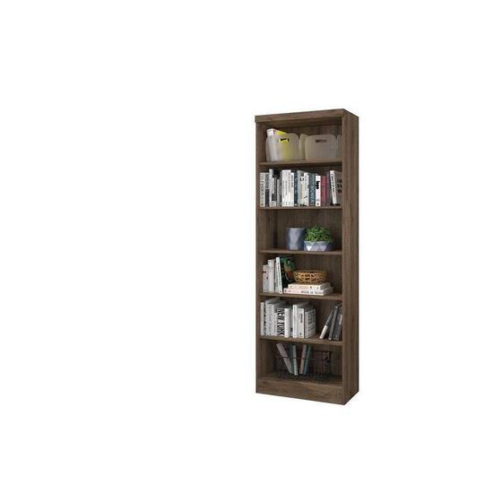 Multiuso Livreiro Estante 1404 Sem Portas Ebano Toq Rústico - Qmovi Móveis Menor preço em Multiuso Livreiro Estante 1404 Sem Portas Ebano Toq Rústico - Qmovi Móveis