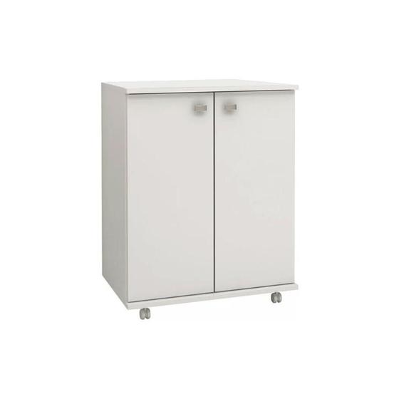 Imagem de Multiuso Quarto Casal BL3300 c/ 2 Portas Branco - Tecno Mobili