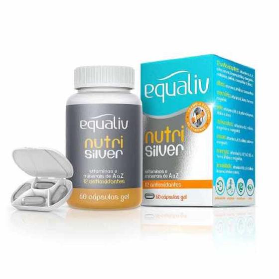 Imagem de Multivitamínico A a Z Silver 60 Cápsulas Equaliv