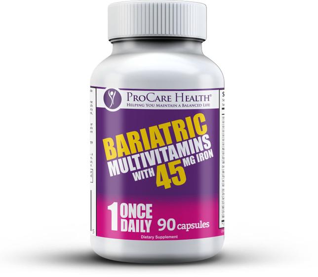 Imagem de Multivitamínico Bariátrico ProCare Health - 90 Cápsulas (1 dose diária)