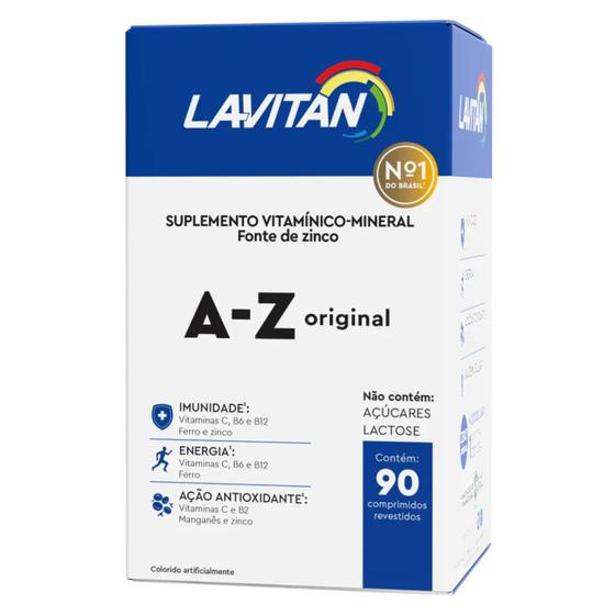 Imagem de Multivitaminico Lavitan A-z Original 90 Cápsulas Cimed