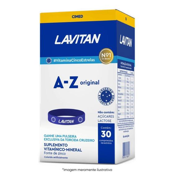 Imagem de Multivitamínico Lavitan Cruzeiro AZ 30 Comprimidos