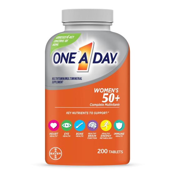 Imagem de Multivitamínico One A Day para Mulheres 50+ - 200 Comprimidos