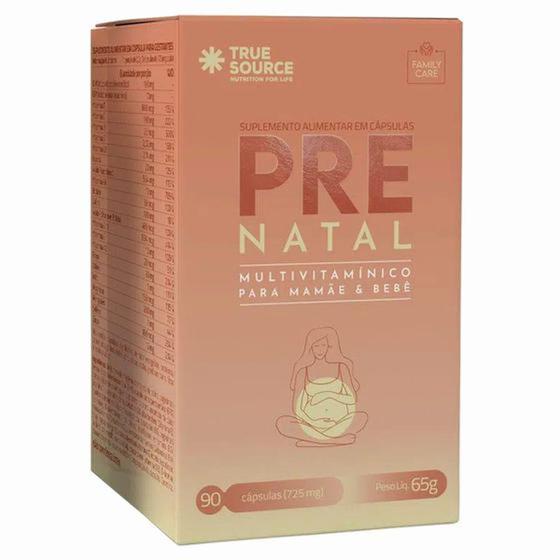 Multivitamínico para Gestantes Pré Natal 90 Caps True - True Source Imagem de Multivitamínico para Gestantes Pré Natal 90 Caps True - True Source
