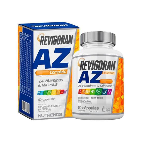 Imagem de Multivitamínico Revigoran Az - 750Mg 60 Caps Nutrends