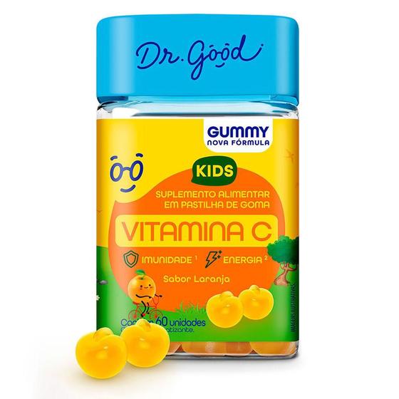 Multivitamínico Suplemento Alimentar Vitamina C Kids Com 60 Gomas Sabor ...