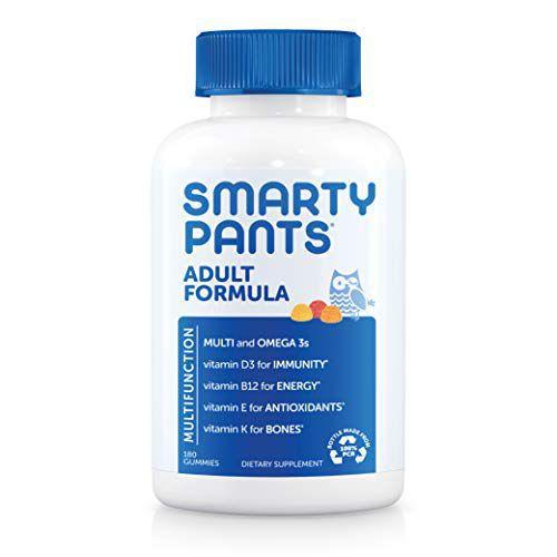 Multivitamínico Vitamina C, D3 e Zinco, Omega-3 (DHA/EPA), Iodo, Colina,  Vitamina B6, E, Metil B12 SmartyPants - 180 Capsulas - Fitoterápicos e  Vitaminas - Magazine Luiza