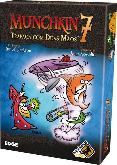 Imagem de Munchkin 7 Trapaça com Duas Mãos Galápagos Expansão MUN107