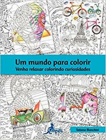 Imagem de Mundo para colorir, um - CANGURU