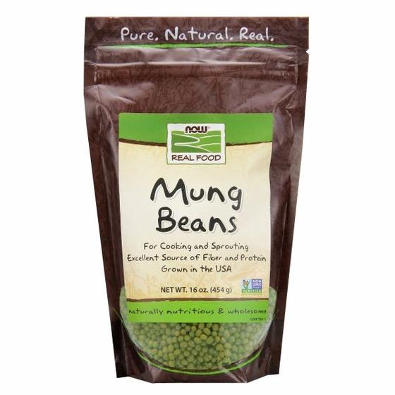 Imagem de Mung Beans 1 lb por Now Foods