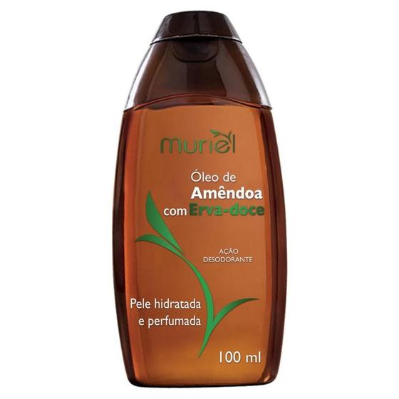 Imagem de Muriel óleo corporal amêndoas erva doce com 100ml
