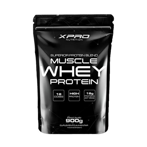 Muscle Whey Protein (Escolha seu Sabor) 900g XPro Nutriion Menor preço em Muscle Whey Protein (Escolha seu Sabor) 900g XPro Nutriion