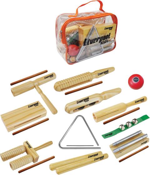 Imagem de Musicalização Infantil Kit Instrumentos KIT INF03 Liverpool