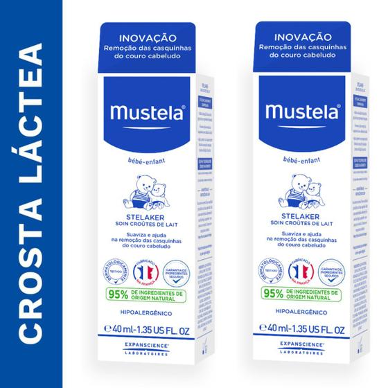 Imagem de Mustela Stelaker Kit Creme Elimina Crosta Láctea - 02un