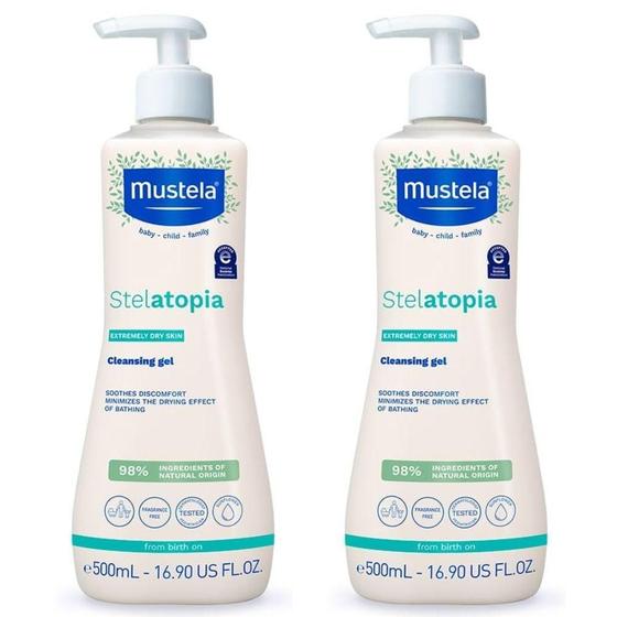 Imagem de Mustela Stelatopia Pele Suave Macia Sem Ressecamentos 02 Un
