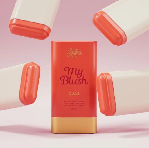 Imagem de My Blush Cor Bali - Blush Tint em Bastão Latika - 20g