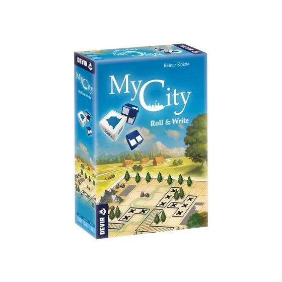 Imagem de My City Roll and Write Jogo de Dados Devir BGMYCRWPS