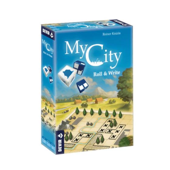 Imagem de My City Roll and Write - Jogo de Dados - Devir