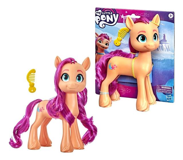 Imagem de My Little Ponei Pony Figura Filme - Sunny Starscout Hasbro