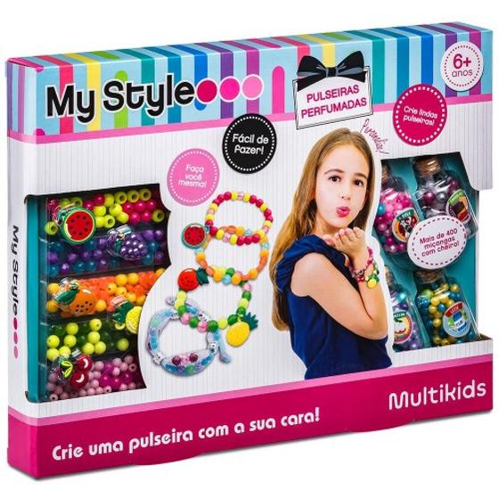 Imagem de My Style Pulseiras Perfumadas 400 Miçangas Indicado para +5 Anos Multikids - BR1119