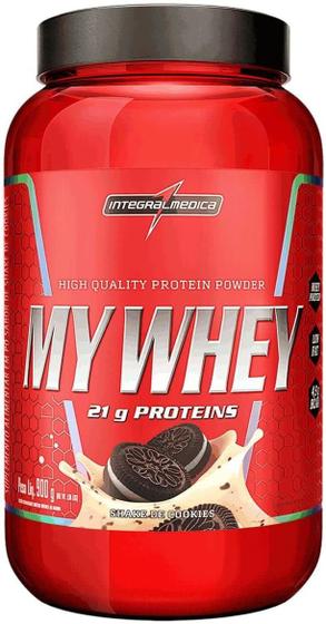 Imagem de My Whey Pote Shake de Cookies 900g Proteina Integralmedica