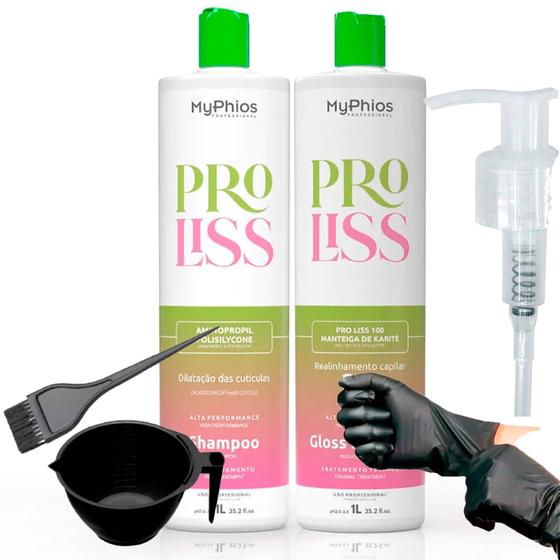 Imagem de MyPhios Pro Liss Kit 2x1000ml VLC