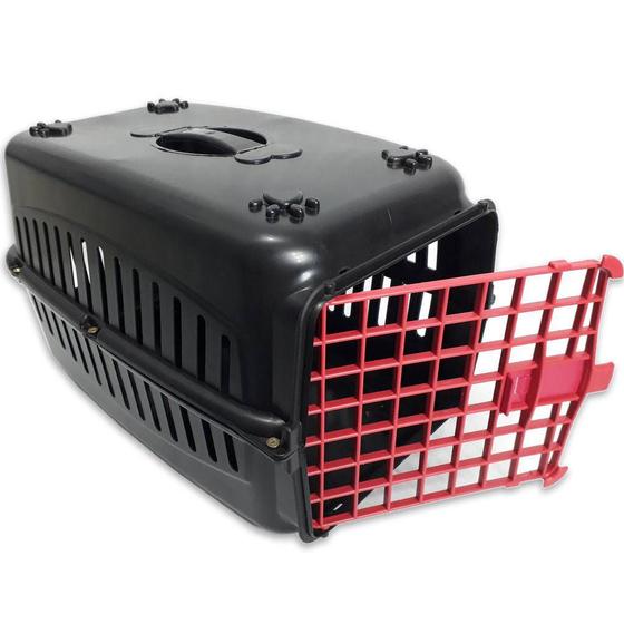 N3 Caixa De Transporte Vermelho Cachorro Gatos Coelho Cão Menor preço em N3 Caixa De Transporte Vermelho Cachorro Gatos Coelho Cão