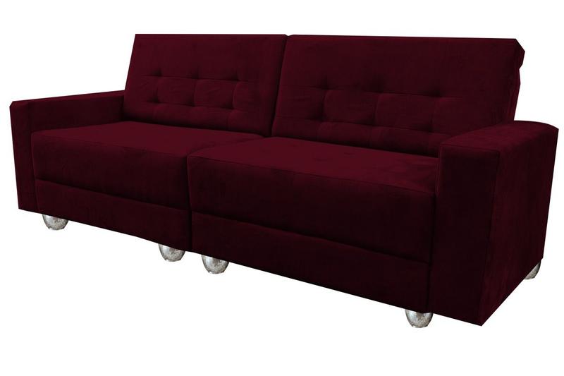 Imagem de Namoradeira Sofa Lilian 2,40 c/ Duas Almofadas 