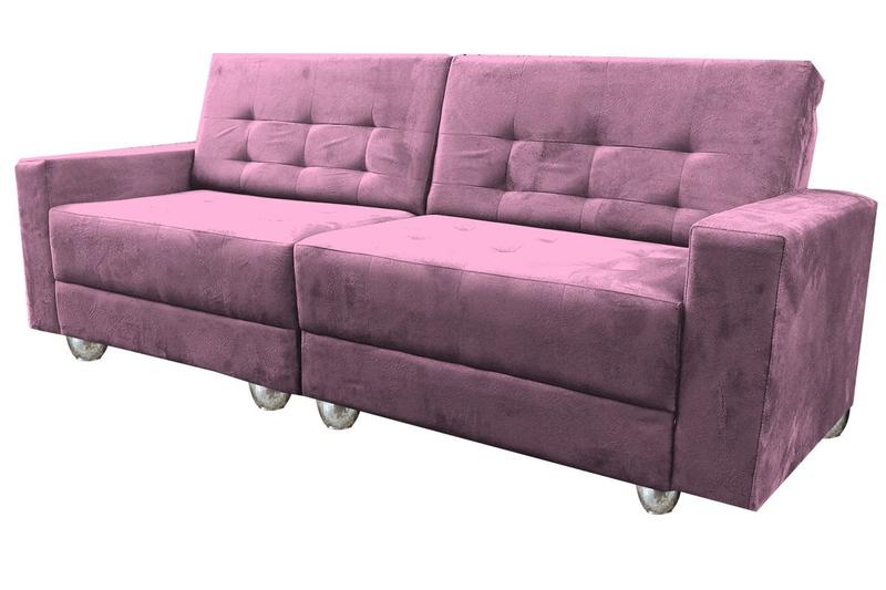 Imagem de Namoradeira Sofa Lilian 2,40 c/ Duas Almofadas 