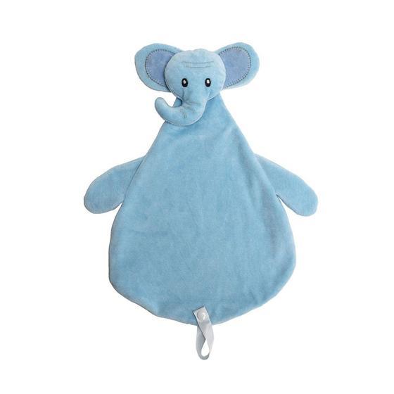 Imagem de Naninha Algodão Bebê Elefante Baby Pil C/ Prendedor