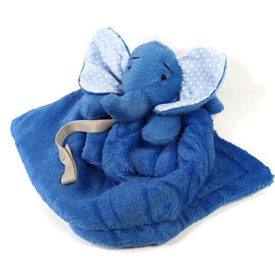 Imagem de Naninha De Bebe Elefante Elefantinho Pelúcia Macio