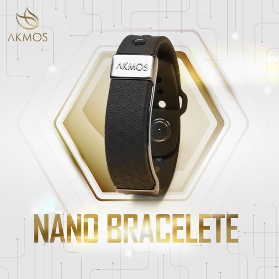 Imagem de Nano Bracelete Original Akmos Tamanhos G/Gg