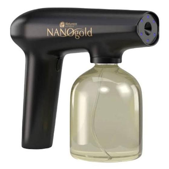 Imagem de Nano gold jet spray led azul - natureza cosmeticos