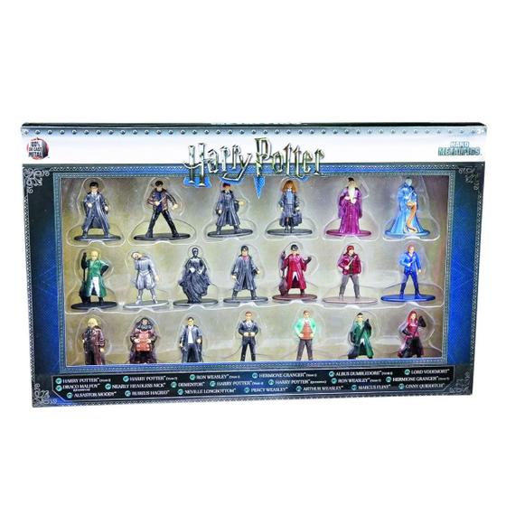 Nano Metalfigs - Harry Potter 20 Peças - JadaToys