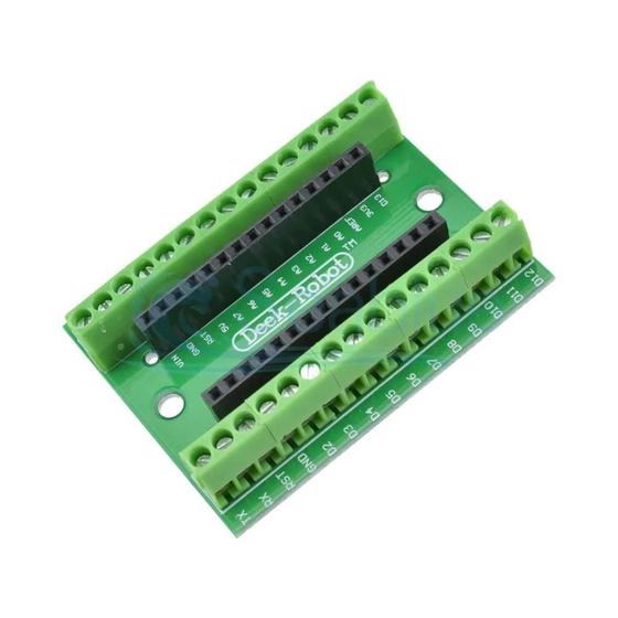Imagem de Nano V3.0 Controlador Terminal Adaptador Placa De Expansão IO Shield Para Arduino AVR ATMEGA328P