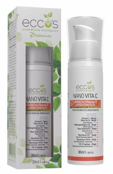 Imagem de Nano Vita C Eccos Vitamina C 25% Com Fatores Crescimento - 30ml