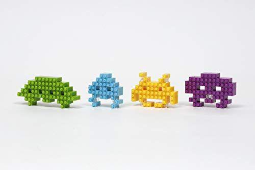 Imagem de nanoblock - Invasores Space Invaders, Kit de Construção da Série de Coleção de Personagens nanoblock