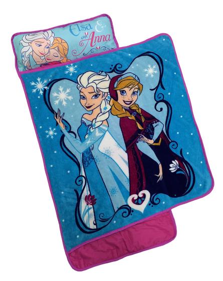 Imagem de Napmat Infantil Disney Frozen com Travesseiro e Cobertor Acolchoados