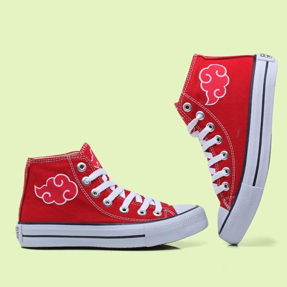 Imagem de Naruto All Akatsuki Star Tenis Masculino Feminino Cano Alto Clássico Envio 063HI