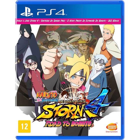 Jogo Naruto Shippuden: Ultimate Ninja Storm 4 - Playstation 4 - Bandai Namco Games