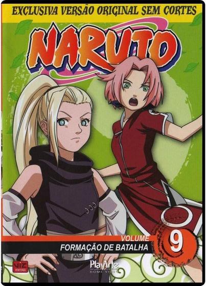 Imagem de Naruto Vol 9 Formacao De Batalha Dvd original lacrado