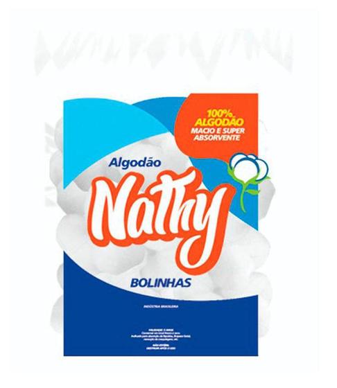 Imagem de Nathy Algodão Bolinha Kit De 5 Saquinhos De 100G