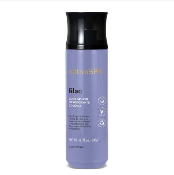 Imagem de Nativa Spa Lilac Body Splash Nativa Spa Lilac 200mL