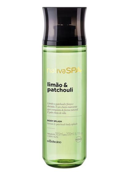 Imagem de Nativa SPA limão & patchouli body splash - O Boticário