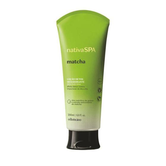 Imagem de Nativa Spa Loção Detox Desodorante Corporal Matcha 200 ml - O Boticário